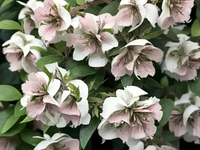 Glossy Abelia (Abelia X Grandiflora ‘Panache’ SILVER ANNIVERSARY)