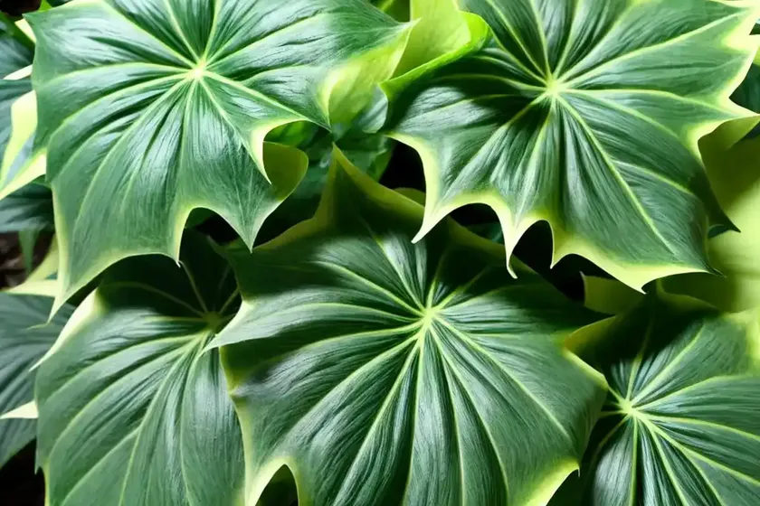 Glossy-leaved paper plant (fatsia japonica) — photo 3