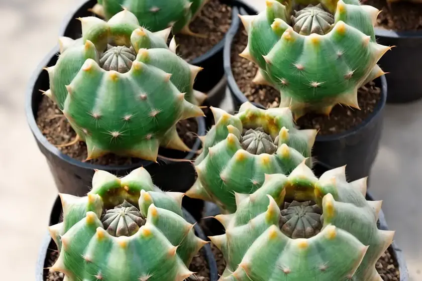 Goat’s horn cactus (astrophytum capricorne) — photo 3