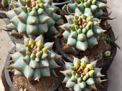 Goat’s Horn Cactus (Astrophytum Capricorne)