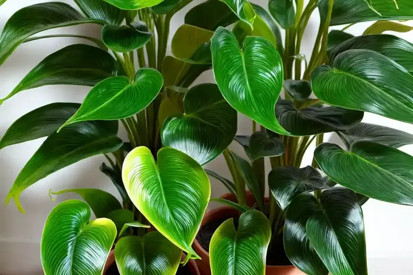 Gold violin (philodendron bipennifolium aurea) — photo 2