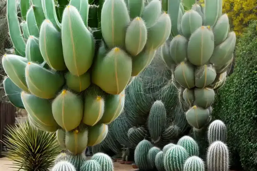 Golden cereus (bergerocactus emoryi) — photo 3