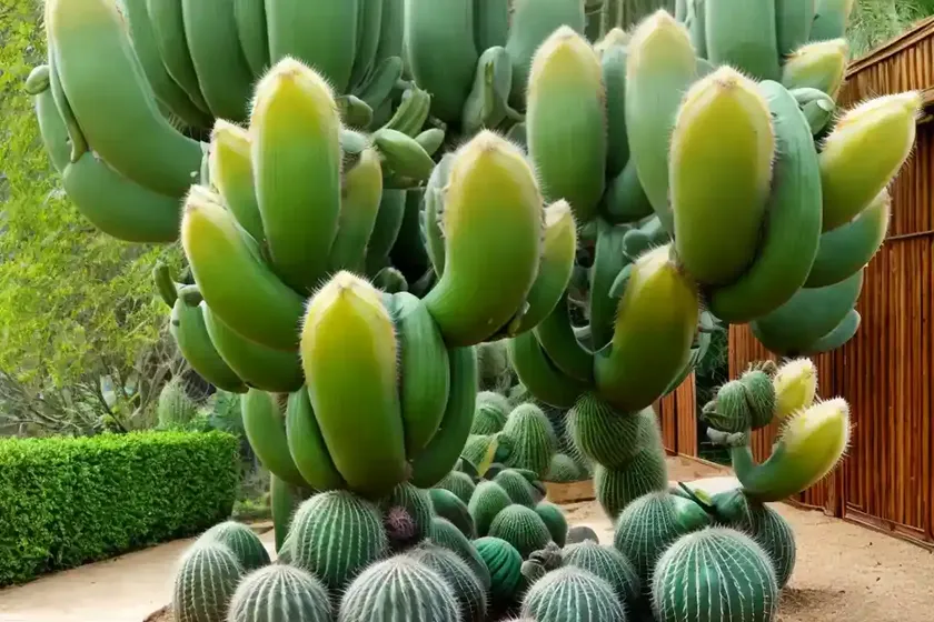 Golden cereus (bergerocactus emoryi)