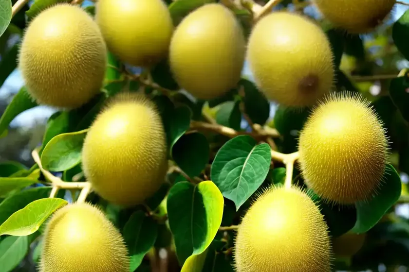 Golden kiwifruit (actinidia chinensis) — photo 3