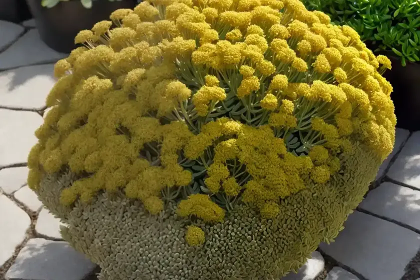 Golden sedum (sedum adolphi) — photo 2