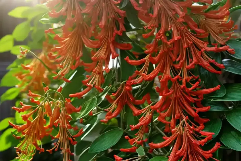 Goldflame honeysuckle (lonicera x heckrottii) — photo 2