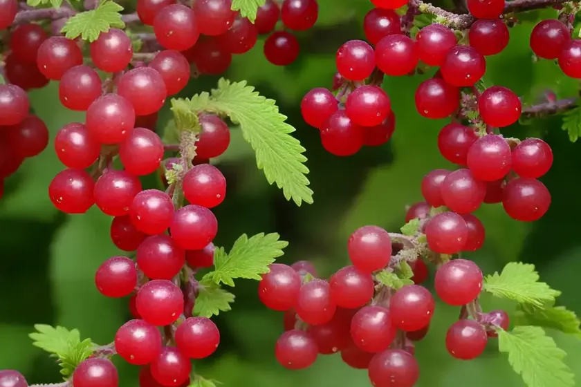 Gooseberry (ribes uva-crispa ‘hinnonmxki rxd’) — photo 2