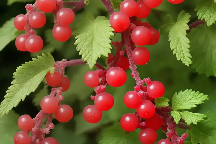 Gooseberry (ribes uva-crispa ‘hinnonmxki rxd’) — photo 3