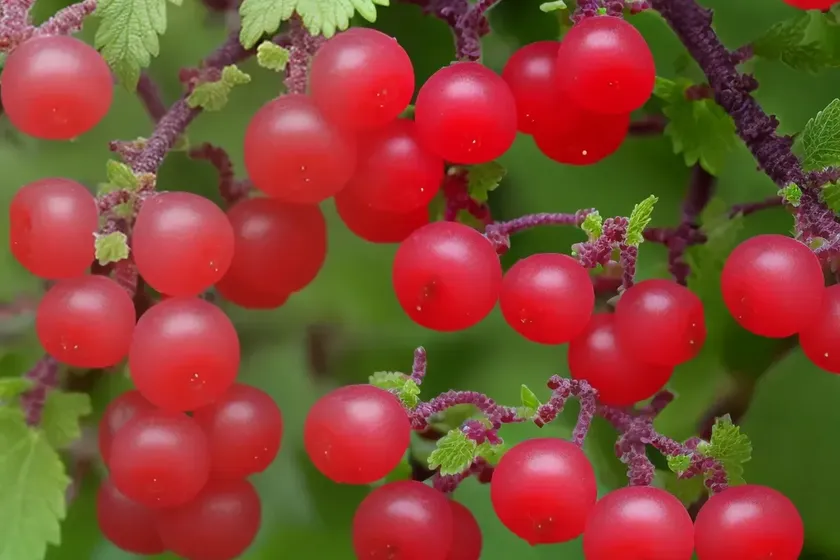 Gooseberry (ribes uva-crispa ‘hinnonmxki rxd’)