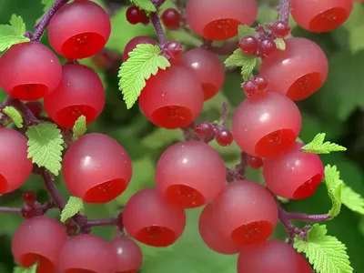 Gooseberry (Ribes Uva-crispa Var. Reclinatum ‘Invicta’)