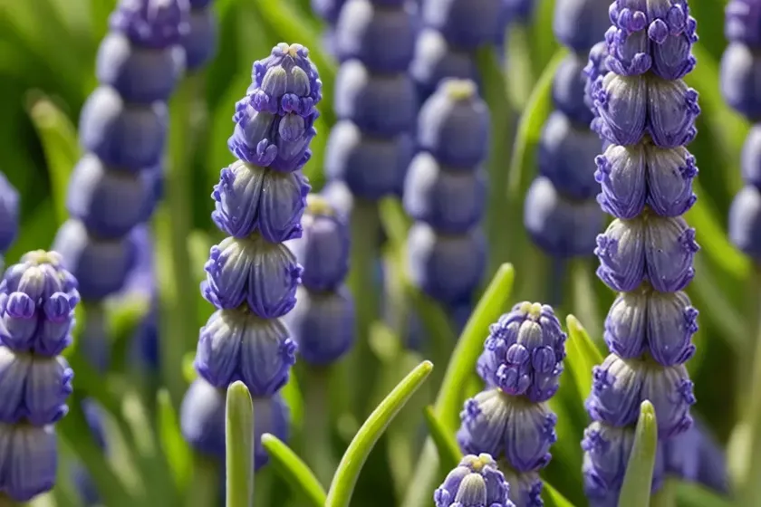 Grape hyacinths (muscari botryoides) — photo 2