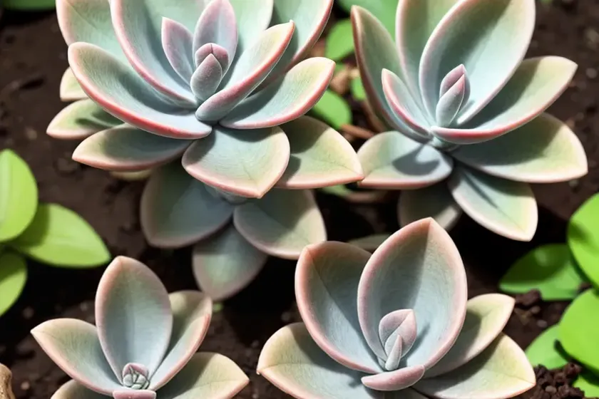 Graptoveria ‘fred ives’) — photo 3