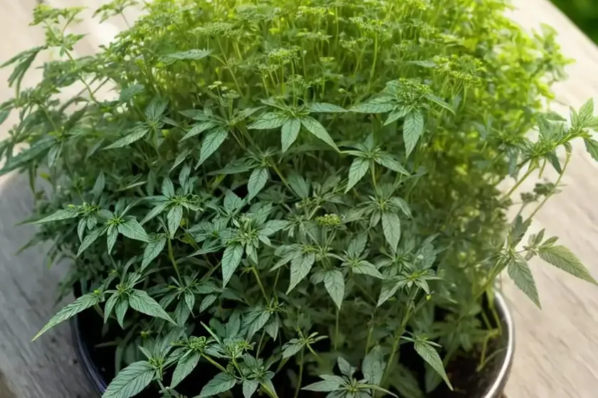 Grassleaf pepperweed (lepidium graminifolium)