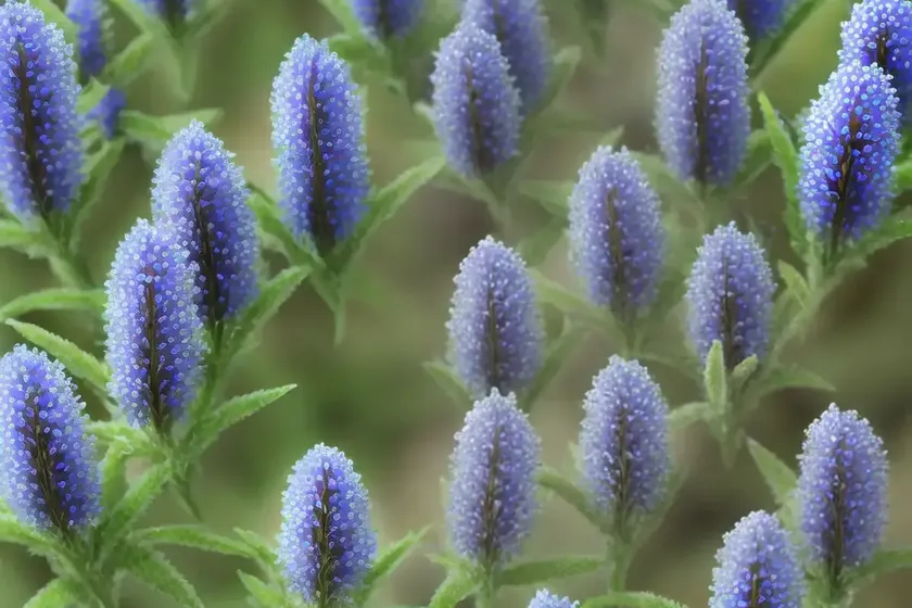 Gray field speedwell (veronica polita) — photo 3