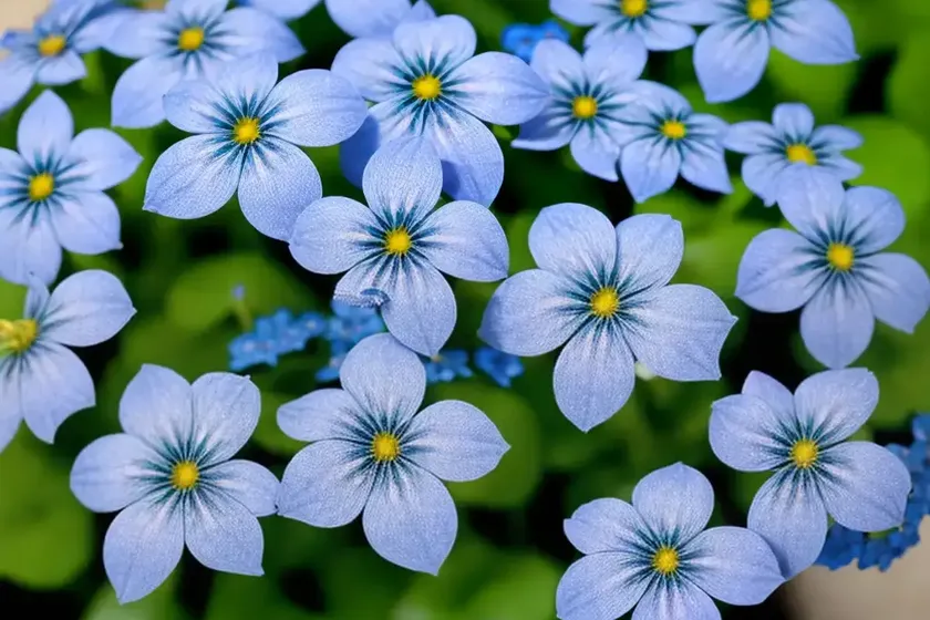 Great forget-me-not (brunnera macrophylla) — photo 2