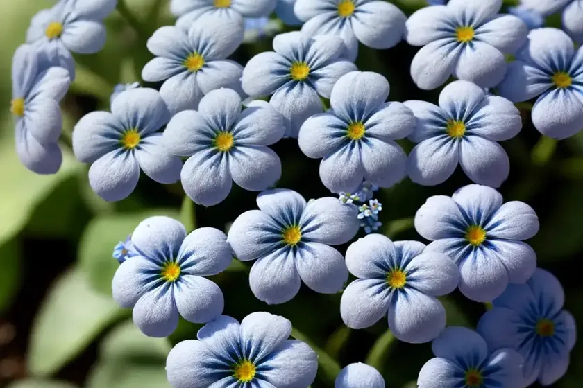 Great forget-me-not (brunnera macrophylla) — photo 3