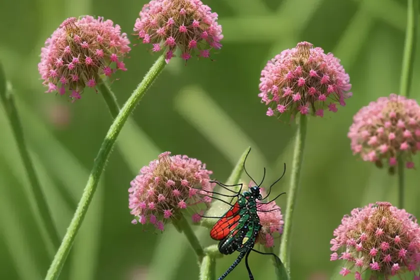 Greater burnet (pimpinella major ‘rosea’)