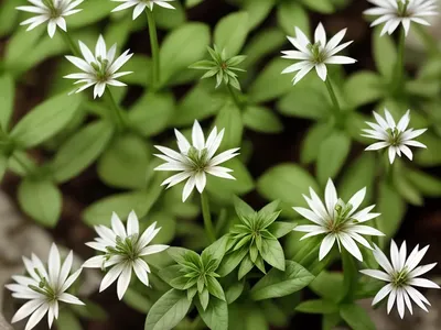 Greater Chickweed (Stellaria Neglecta)