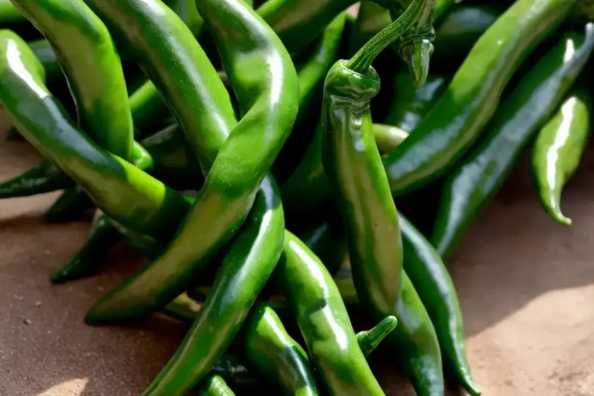 Green chillie (green chilli)