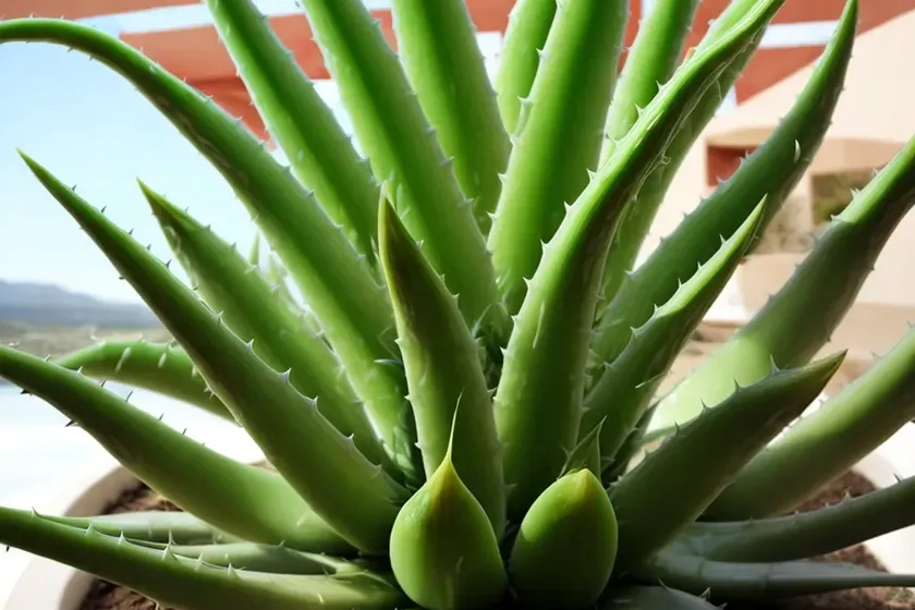 Green-flowered aloe (aloe viridiflora) — photo 3