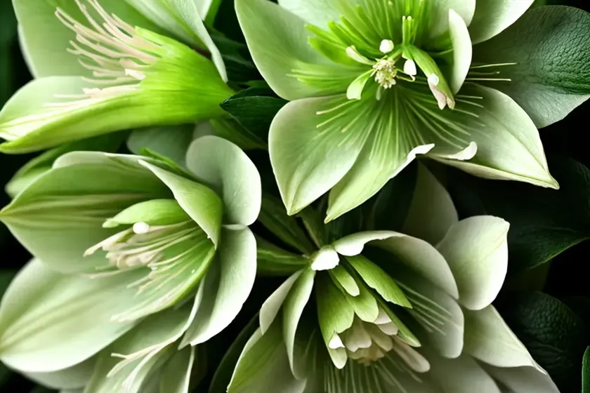 Green hellebore (helleborus viridis) — photo 2