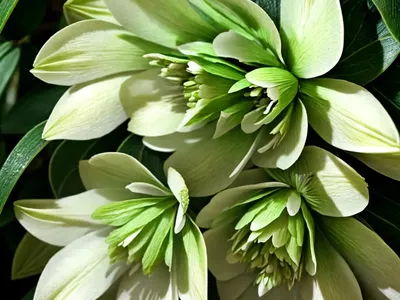 Green Hellebore (Helleborus Viridis)