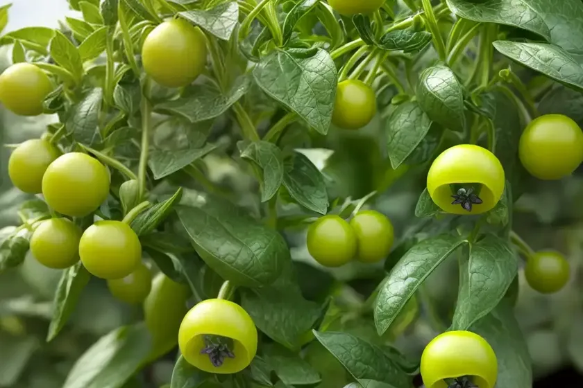 Green nightshade (solanum sarachoides) — photo 3