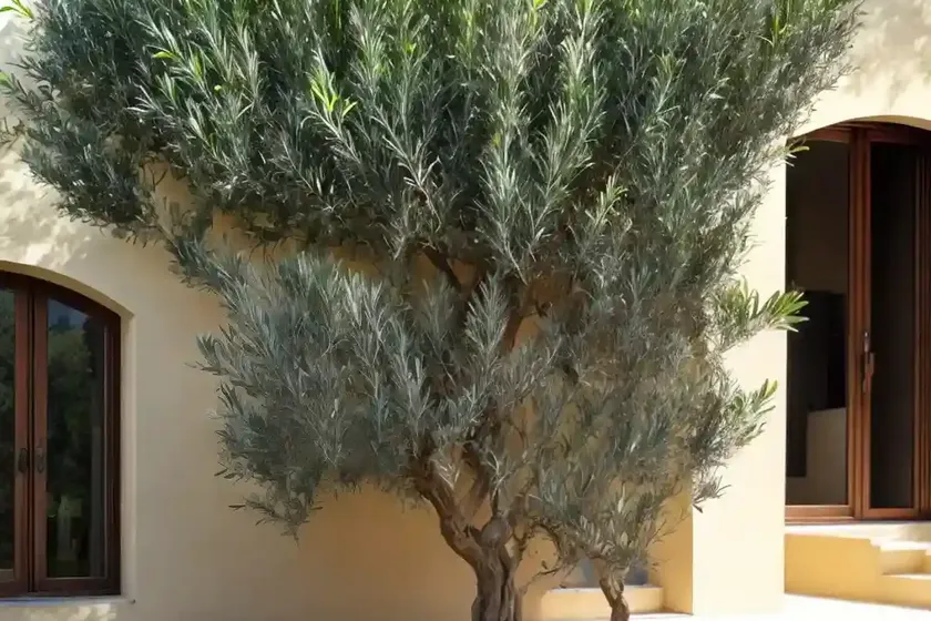 Green olive tree (phillyrea latifolia) — photo 3