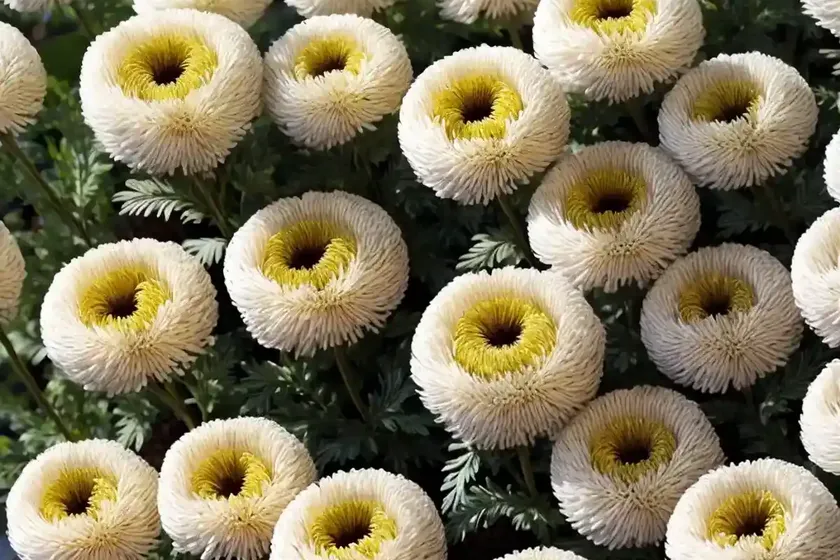 Gretchen chrysanthemum (chrysanthemum ‘gretchen’) — photo 3