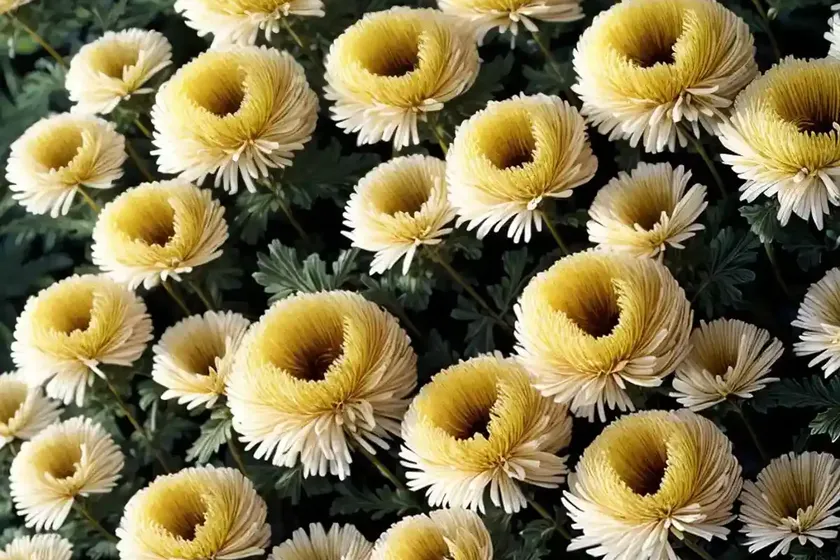 Gretchen chrysanthemum (chrysanthemum ‘gretchen’)