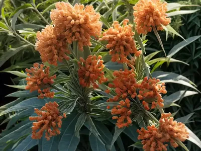 Grevillea ‘Peaches And Cream’)