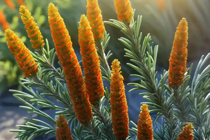 Grevillea rosmarinifolia (rosemary grevillea) — photo 2