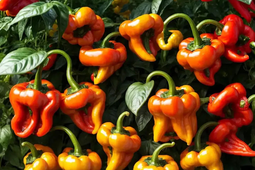 Habanero chili (capsicum annuuum ‘habanero’) — photo 2