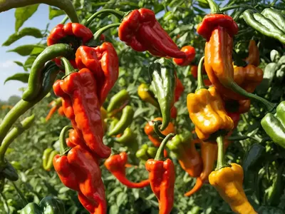 Habanero Type Pepper (Capsicum Chinense)