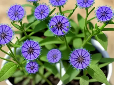 Hairy Purslane Speedwell, Neckweed (Veronica Peregrina)