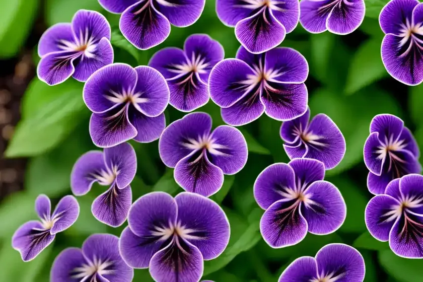 Hairy violet (viola hirta) — photo 2