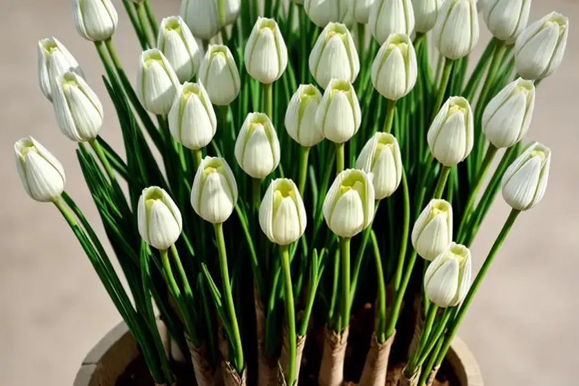Halib it-tajr skars (ornithogalum divergens) — photo 2