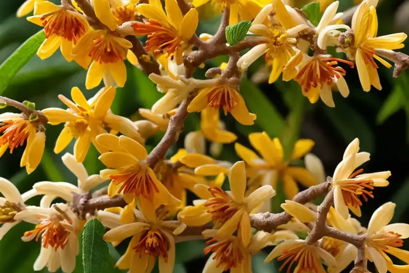 Hamamelis mollis (chinese witch hazel) — photo 3