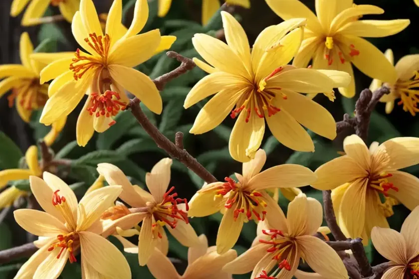 Hamamelis X Intermedia ‘Barmstedt Gold’ (Witch Hazel) — photo 2