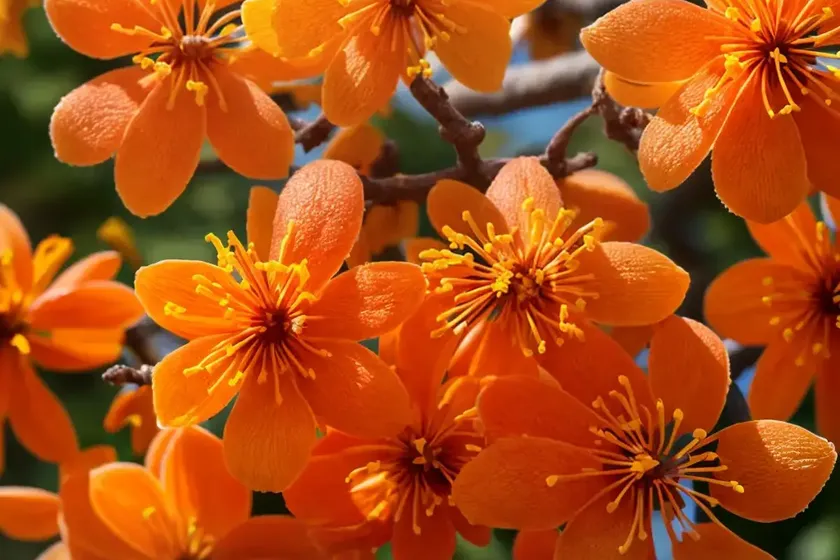 Hamamelis x intermedia ‘orange beauty’ (witch hazel) — photo 3