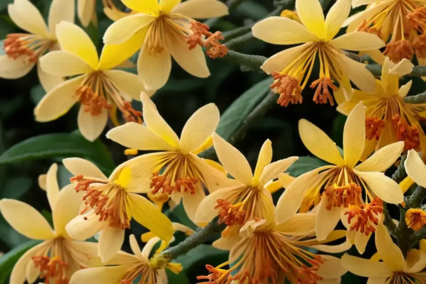 Hamamelis x intermedia ‘pallida’ (witch hazel) — photo 3