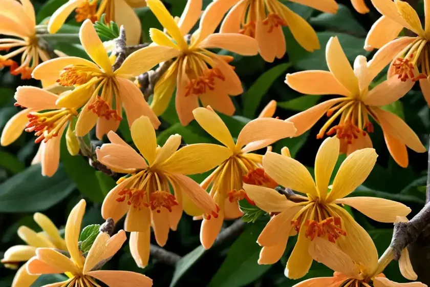 Hamamelis x intermedia ‘primavera’ (witch hazel) — photo 2