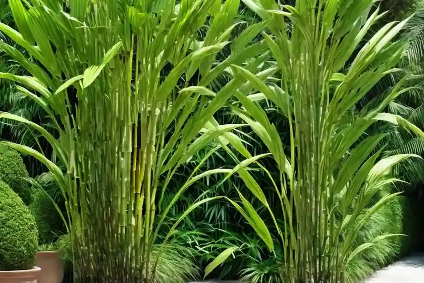 Hardy bamboo (fargesia rufa) — photo 2