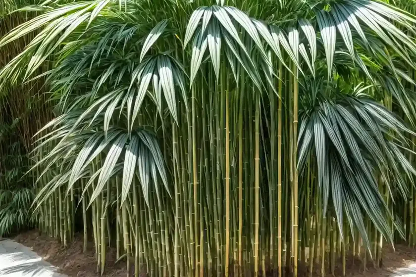 Hardy bamboo (fargesia rufa)