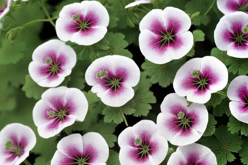 Hardy geranium (geranium phaeum) — photo 2