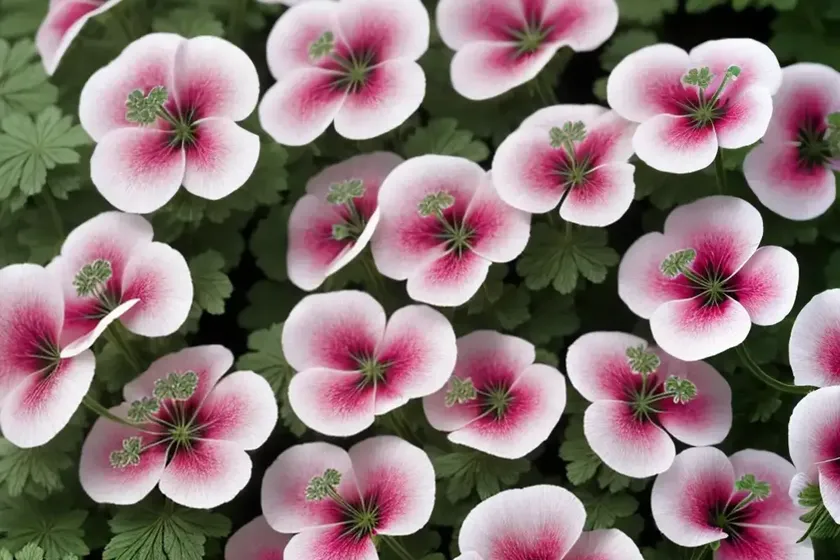 Hardy geranium (geranium phaeum) — photo 3