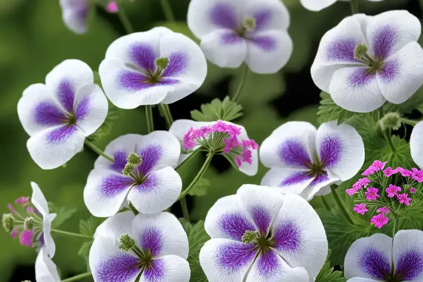 Hardy geranium (geranium subcaulescens) — photo 3