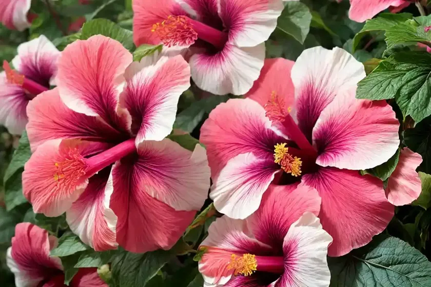 Hardy hibiscus (hibiscus ‘cranberry crush’) — photo 2