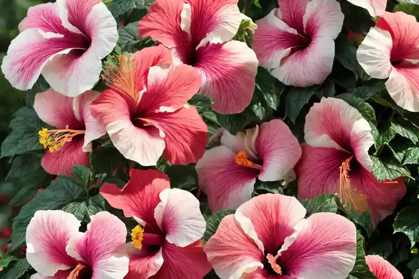 Hardy hibiscus (hibiscus ‘cranberry crush’) — photo 3