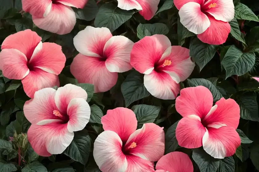 Hardy hibiscus (hibiscus moscheutos ‘disco belle rosy red’) — photo 2